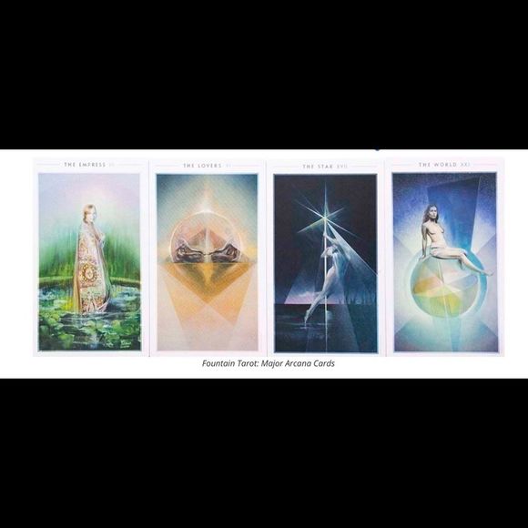 NEW The Fountain Tarot Deck 78 Deck of Mystical Cards Oracles - Picture 5 of 7
